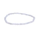 Pulseira de calcedónia de 3 mm