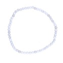 Pulseira de calcedónia de 3 mm