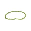 Bracelet de Jade Canadien à facettes 3mm - Elégance naturelle et durable