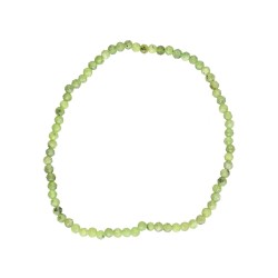 Bracciale Faccettato in Giada Canadese 3mm