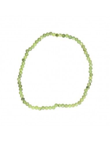 Pulsera Facetada de Jade Canadiense 3mm