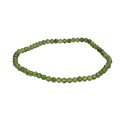 Bracelet à facettes en diopsite 3mm : Elégance naturelle et énergie positive