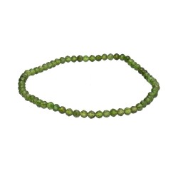 Bracciale Faccettato in Diopside 3mm: Eleganza Naturale e Energia Positiva