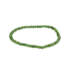 Bracciale Dioptasi Cromato 3mm: Eleganza e Energia Naturale