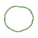 Pulseira Dioptase Cromada 3mm: Elegância e Energia Natural