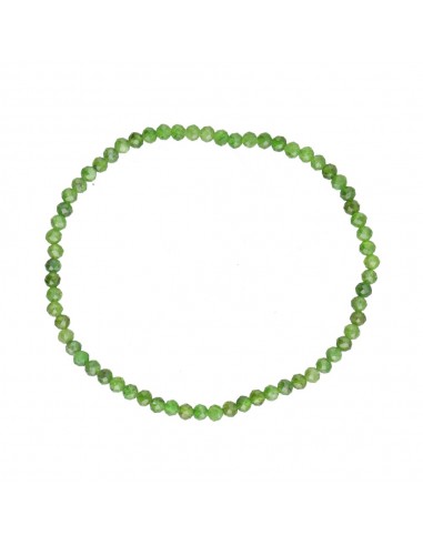 3mm Chrome Dioptase Faceted Bracelet
