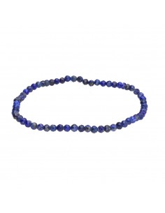 Bracelet Lapis Lazuli 3mm à...