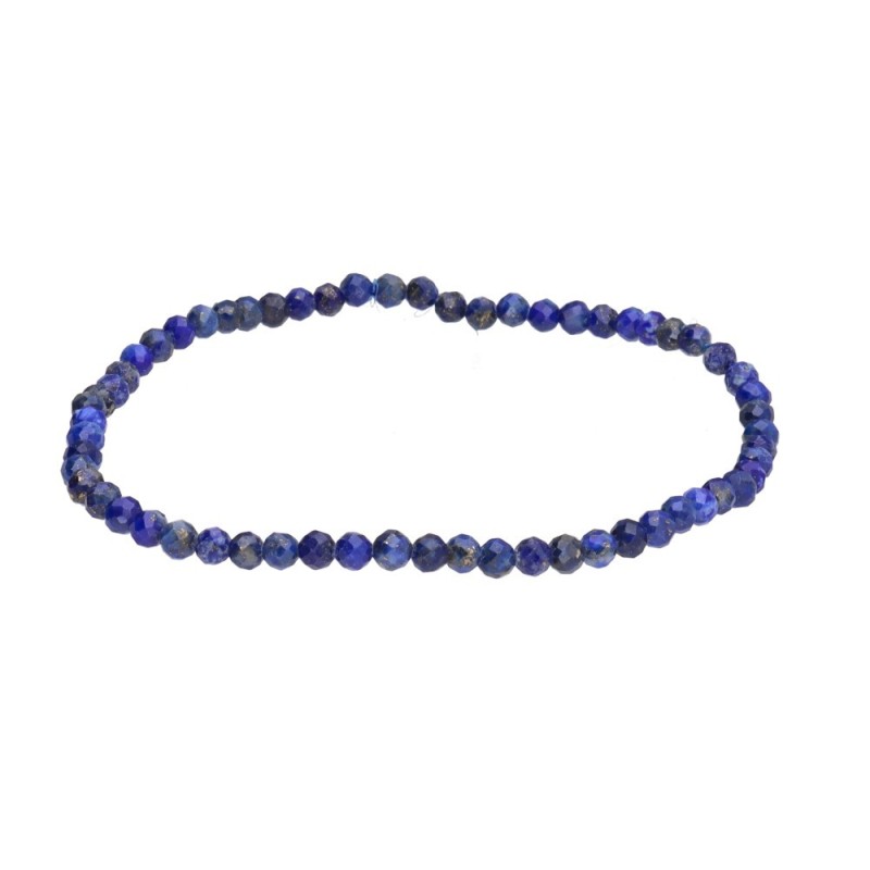 Bracciale in Lapislazzuli 3mm: Eleganza e Proprietà Curative