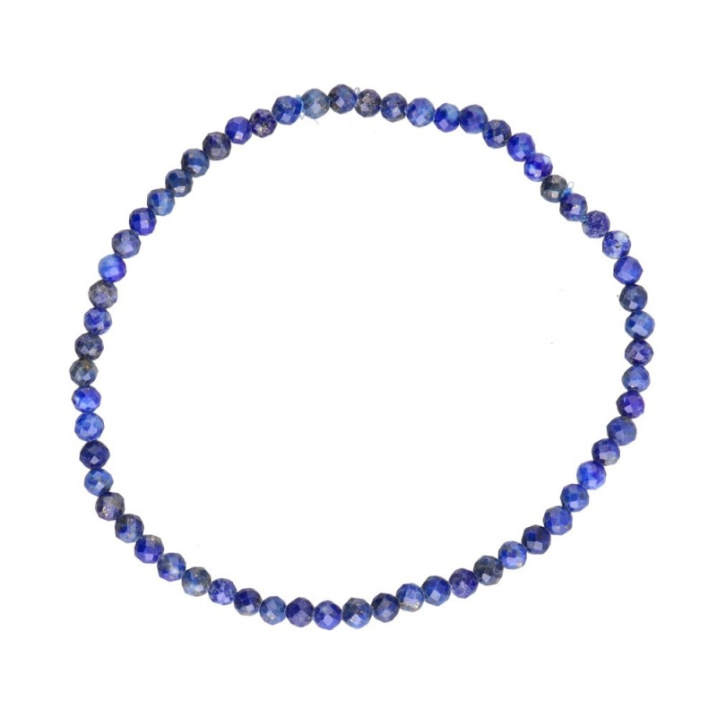 Bracciale in Lapislazzuli 3mm: Eleganza e Proprietà Curative