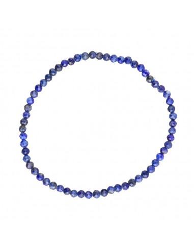 Bracelet Lapis Lazuli 3mm à facettes