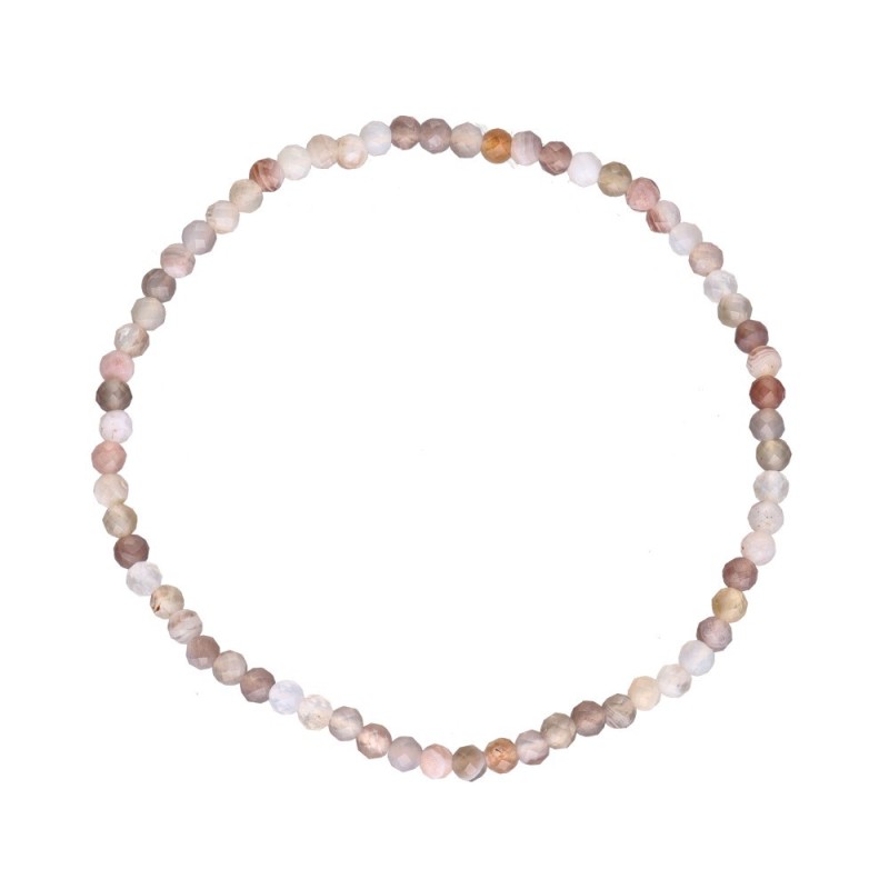 Bracciale Agata Botswana 3mm: Elegante e Naturale