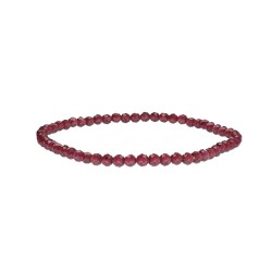 Bracciale Granato 3mm Facettato: Eleganza e Energia Naturale