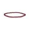 Bracciale Facettato in Granato 3mm