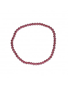 Garnet Faceted Bracelet 3mm 2