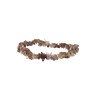 Small Smoky Quartz Chip Bracelet