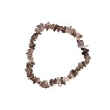 Bracelet en quartz fumé à petits grains 5cm