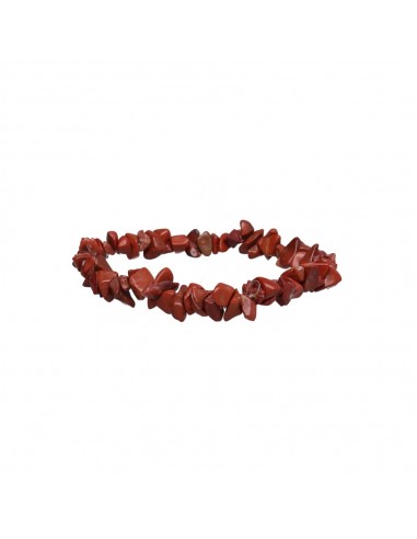 Pulsera Chip Piccola di Diaspro Rosso