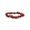 Pulseira pequena com lascas de jaspe vermelho