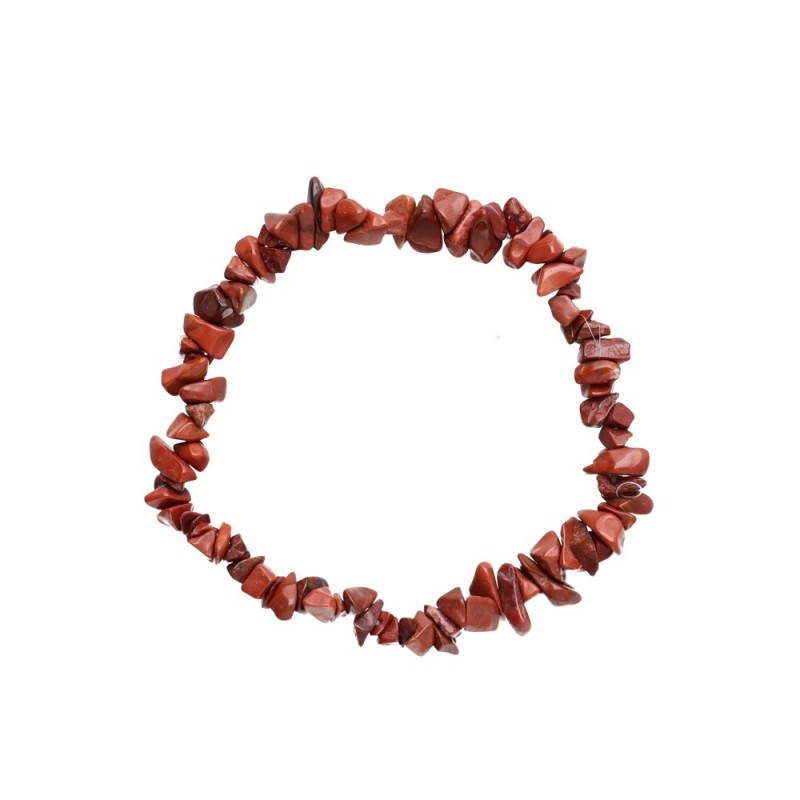 Bracciale Chip Piccolo in Giada Rossa