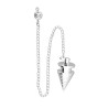 Pendule Argo Radion plaqué argent (PLA8)