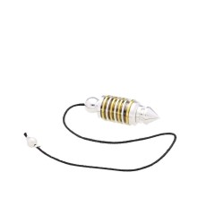 Pendolo Isis 7 Batterie di Bronzo e in Bagno d'Argento (PLA9)