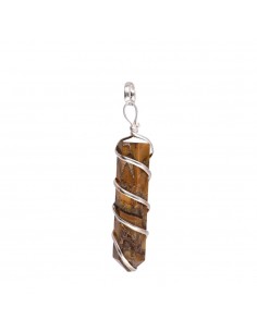 Tiger Eye Pendant with...