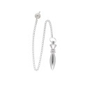 Small Karnak Pendulum in Silver Plated (PEND33)