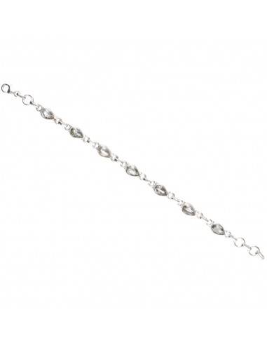 Pulsera Gotas de Amatista Verde en...