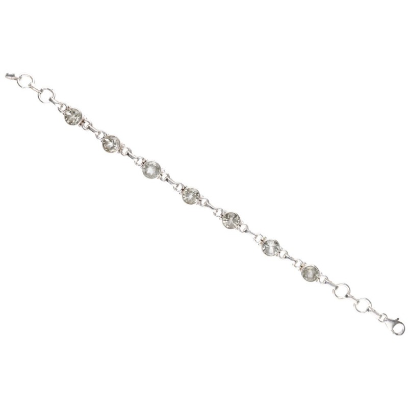 Bracciale in Amatista Verde in Argento Sterling 925