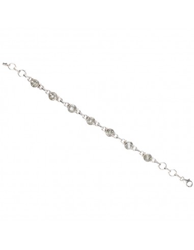 Pulsera de Amatista Verde en Plata de...