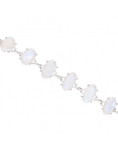 Bracciale sfaccettato in pietra di...