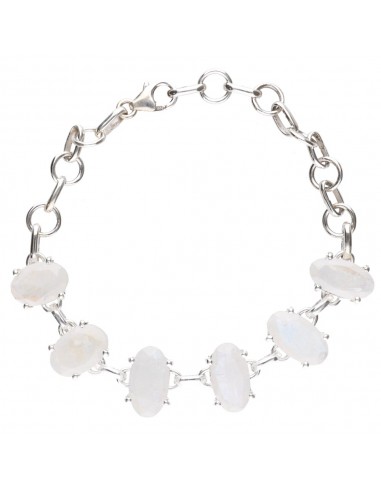 Pulseira de prata esterlina 925 com...