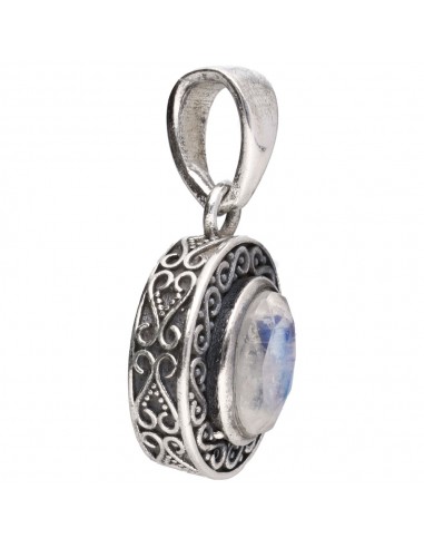 Colgante Bohemio de Piedra Luna en...
