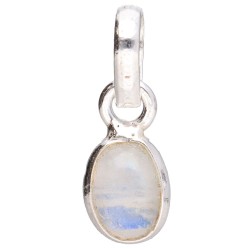 Pendente Mini Pietra Luna Ovale Argento 925 | Delicato ed Elegante