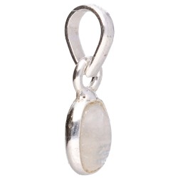 Pendente Ovale Mini in Pietra Luna in Argento Sterling 925