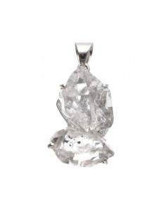 Herkimer Quartz Pendant in...