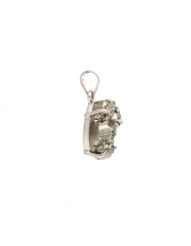 Pyrite Pendant in 925 Sterling Silver...