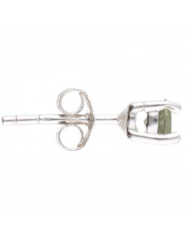 Boucles d'oreilles boutons en argent...