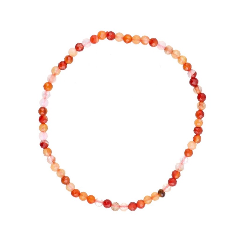 Bracciale in Cornalina 3mm: Energia e Stile al tuo Polso