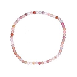 Bracciale Facettato in Spinello Multicolore 3mm