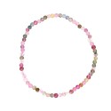 Bracciale Tormalina Multicolore 3mm: Eleganza e Energia Naturale