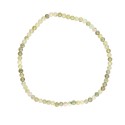 Pulseira de granada facetada de 3 mm: Elegância e energia natural