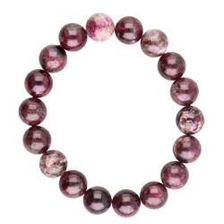 Bracciale in Tormalina Fiore di Prugno 10mm