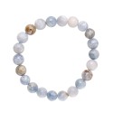 Pulseira Celestina 10mm: Calma e Serenidade no seu pulso