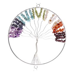 Dreamcatcher with Chakra Tree