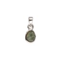Pendentif Moldavite en Argent 925 (0.5 - 0.9gr)