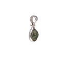 Pendentif Moldavite en Argent 925 (0.5 - 0.9gr)