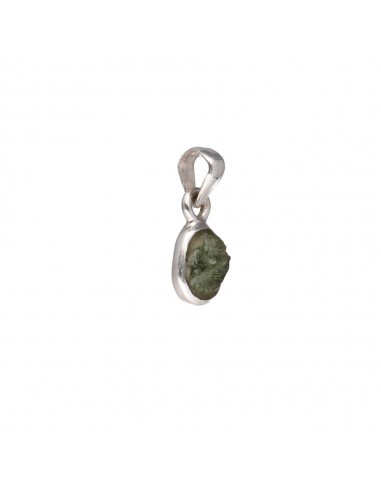 Pendentif Moldavite en Argent 925...