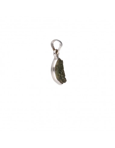 Ciondolo di Moldavite in Argento...