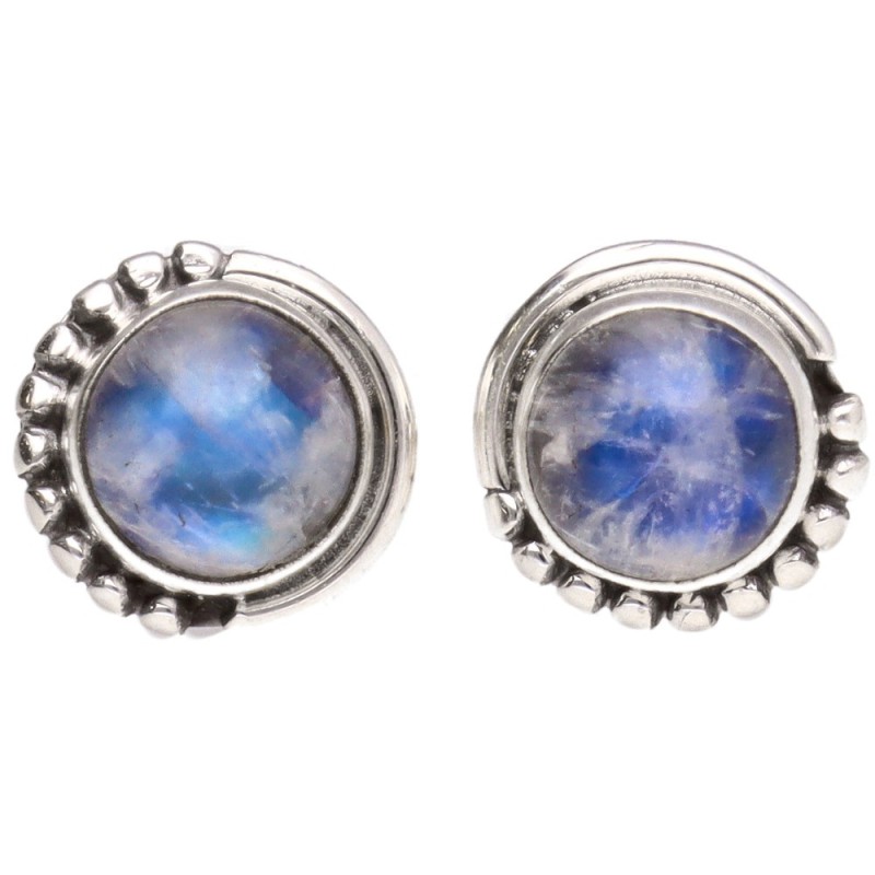 Orecchini Pietra Luna Argento 925: Eleganza e Magia Naturale